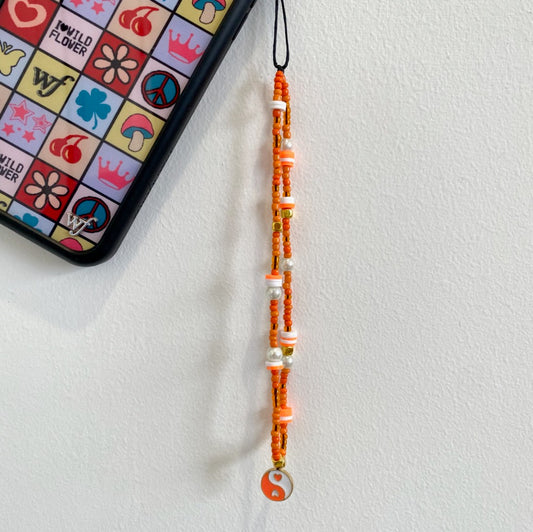 Creamsicle Phone Charm