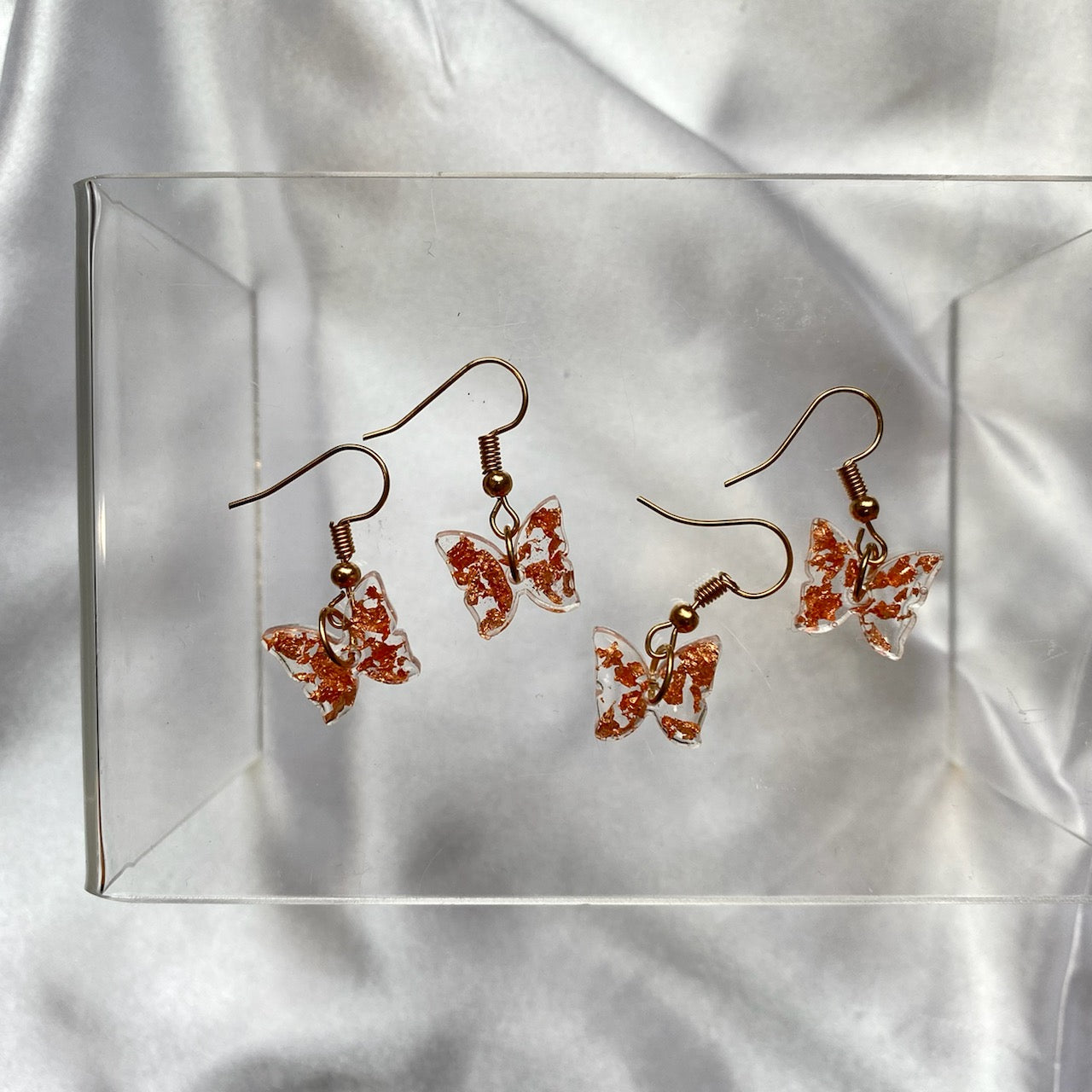 Classic Butterfly Earrings- The Metallic Collection