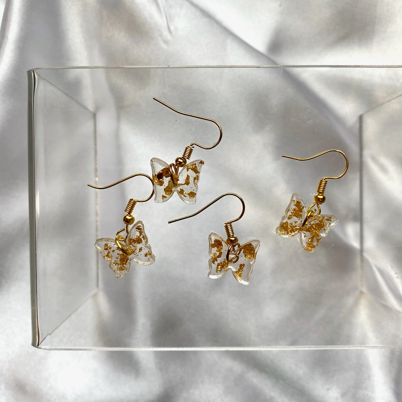 Classic Butterfly Earrings- The Metallic Collection