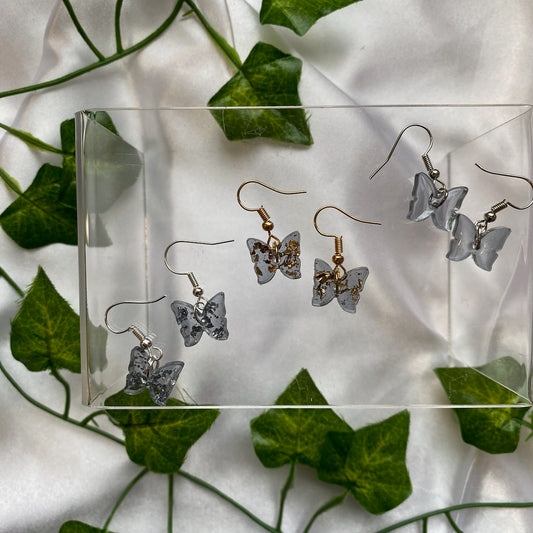 Classic Butterfly Earrings- The Black Collection