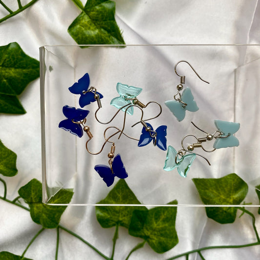 Copy of Classic Butterfly Earrings- The Blues Collection