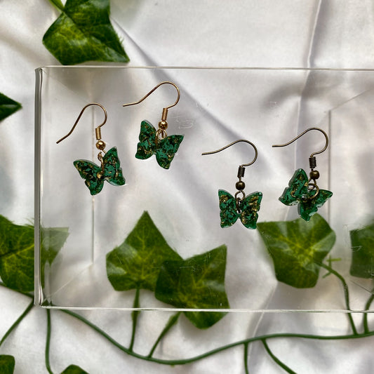 Classic Butterfly Earrings- The Greens Collection