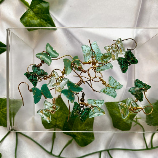 Classic Butterfly Earrings- The Greens Collection