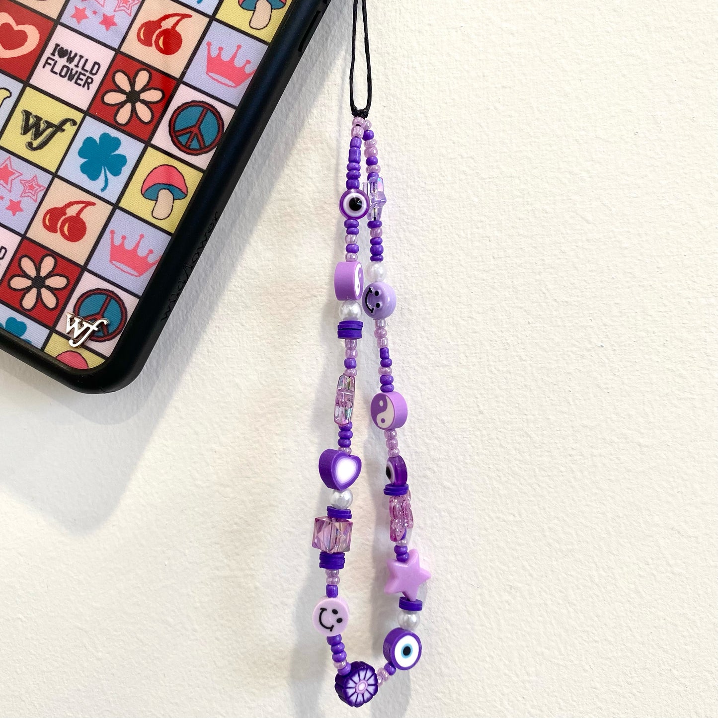 Purple Reign Phone Charm