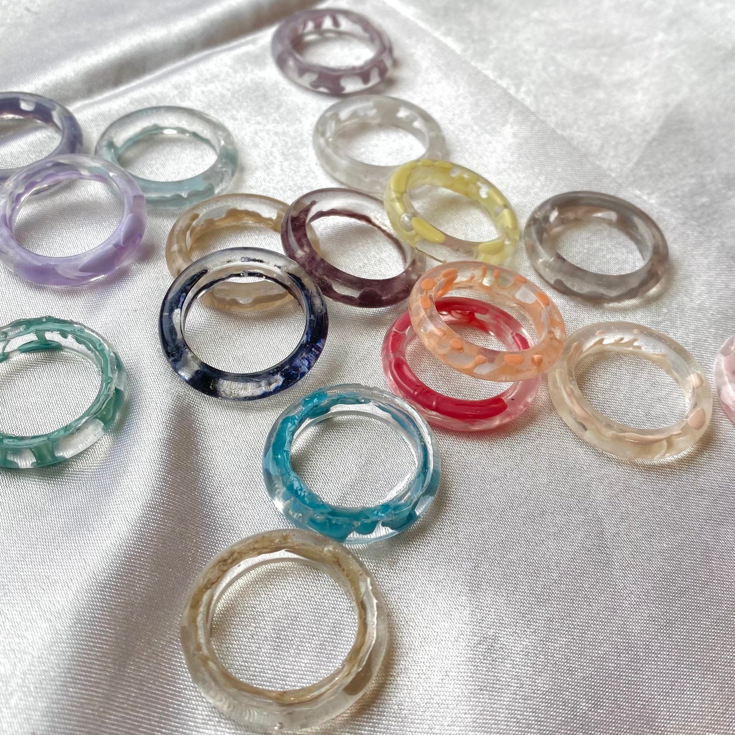 Thin Resin Drip Ring