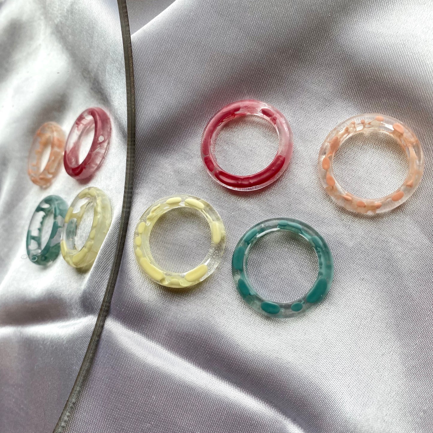 Thin Resin Drip Ring