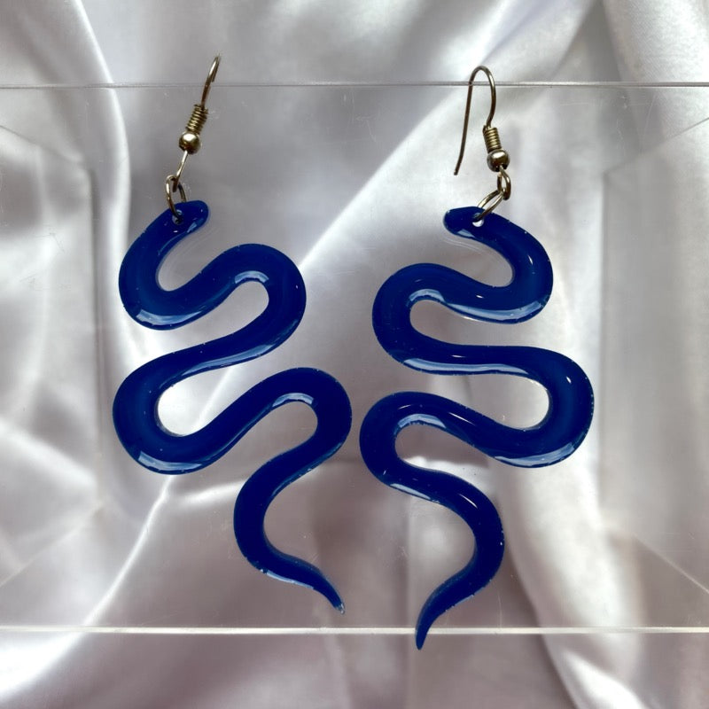 Sleek Snake Earrings