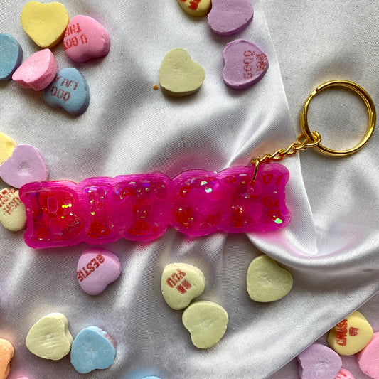 Be My Bitch Keychain